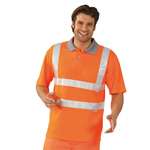 Warn-/Wetterschutz Polo-Shirt 2-farbig 